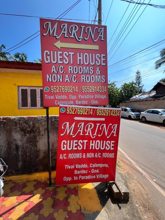 Marina Guest House Calangute Exterior photo